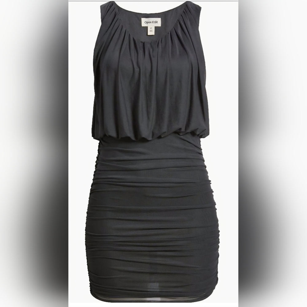 Elegant Black Sleeveless Dress